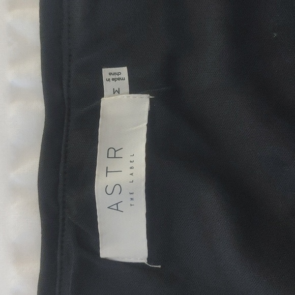 ASTR The Label Darby Sequined Black & White Herringbone Mini Skirt Sz M - Picture 5 of 16